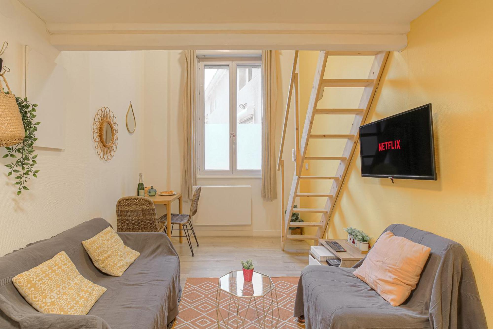Duplex, Boheme Et Fonctionnel Proche Gratte-Ciel Leilighet Villeurbanne Eksteriør bilde